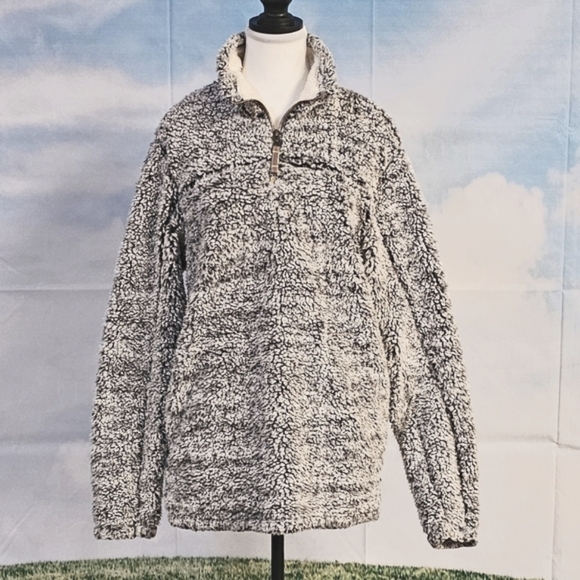 GRIZZLY SHERPA | QUARTER ZIP MOCK NECK PULL-OVER - Picture 4 of 15